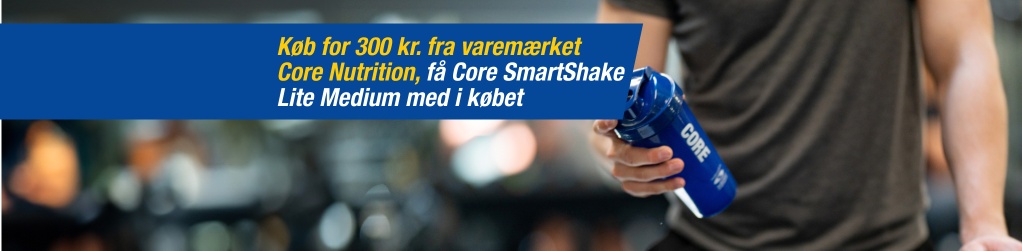 Køb for 300 kr. fra varemærket Core Nutrition, få gave!